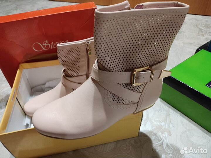 Ботильоны демисезонные стимпанк