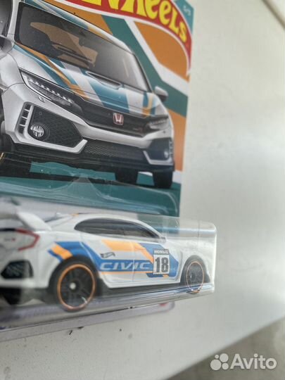 2018 honda civic type R hot wheels