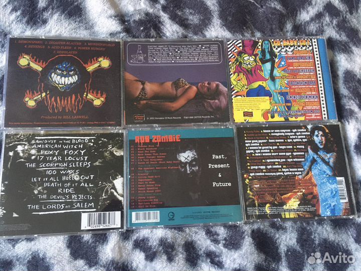 Marilyn Manson, Rob Zombie cd Лицензия