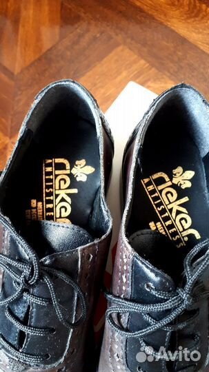 Туфли Rieker 37 натуральная кожа