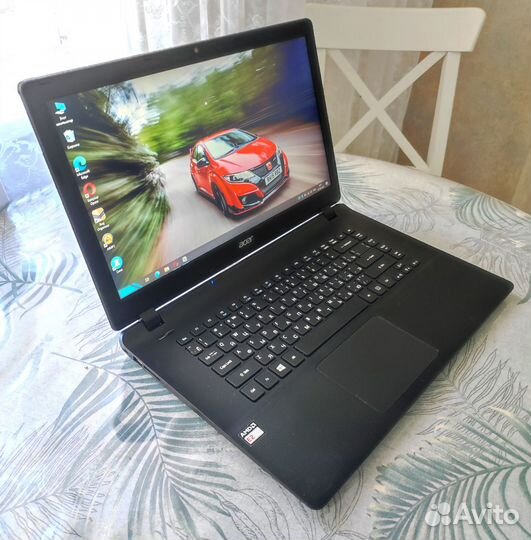 Как новый Acer 2020 г.Amd 4 ядра+8Гб+320Гб+Office