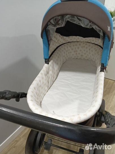 Коляска 2 в 1 noordi большие колеса