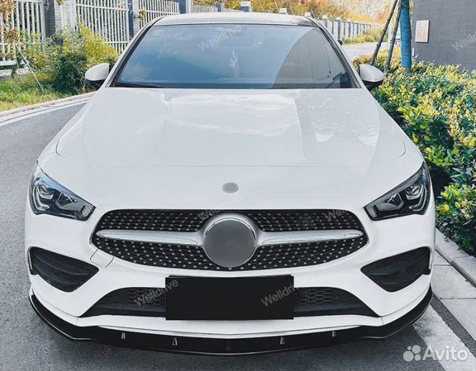 Сплиттер Mercedes CLA C117 X117 рест AMG