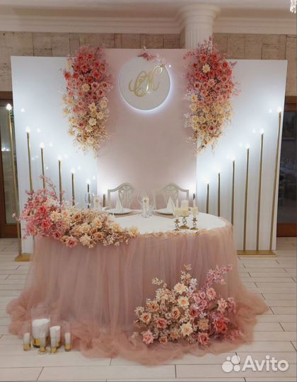 Оформление свадьбы Свадебный декор зала в Ялте
