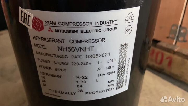 Компрессор Mitsubishi siam NH56vnht