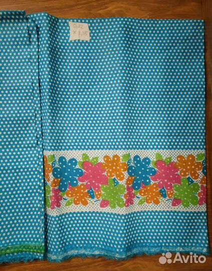 Отрезы ткани СССР ситец/сатин