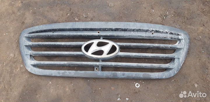 Решетка передняя Хундай Каунти автобус