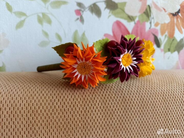 Осенний ободочек для волос