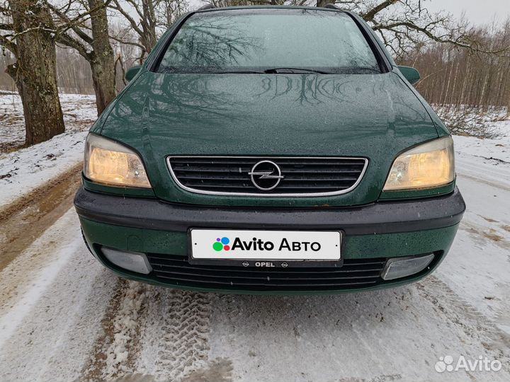 Opel Zafira 1.8 МТ, 1999, 355 000 км