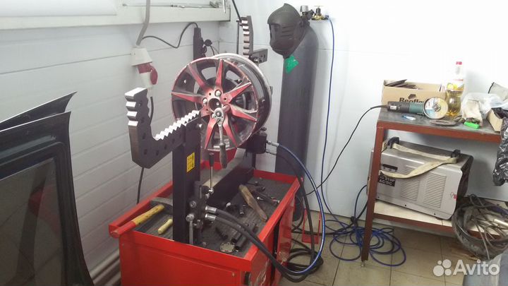 Обучение ремонту литых дисков и аргонной сварке