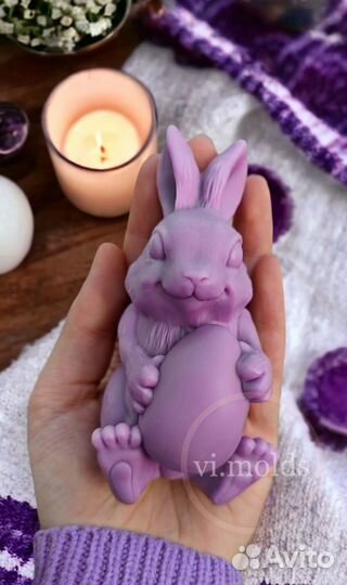 Силиконовая форма Кролик