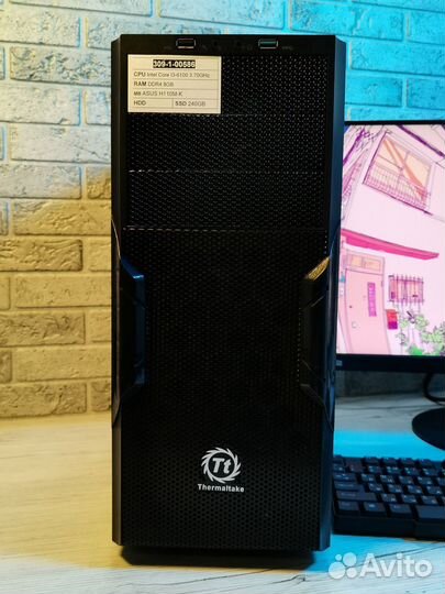 Компьютер Intel Core i3-6100 8gb/240gb