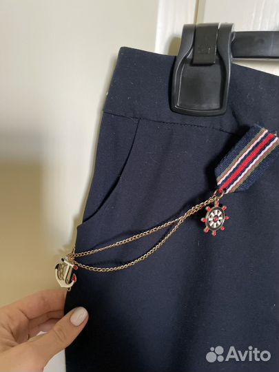 Брюки школьные малентккя леди 152