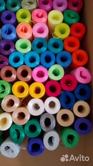 Нитки для вязания мочалок оптом