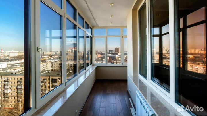 Остекление балконов и лоджий