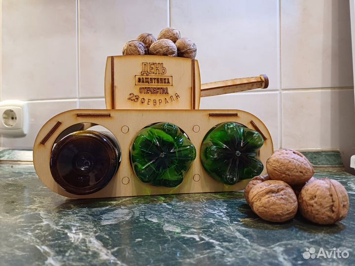 Танк упаковка подарок к 23 февраля