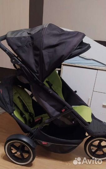 Коляска для погодок phil and teds