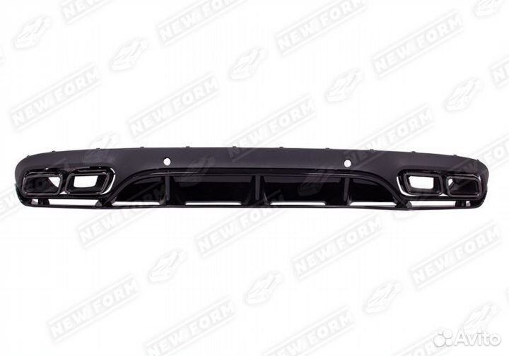 Диффузор с насадками Edition Mercedes C 205 Coupe