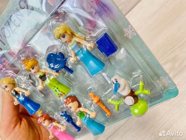 Игрушки Холодное Сердце, лего фигурки Эльза Олаф