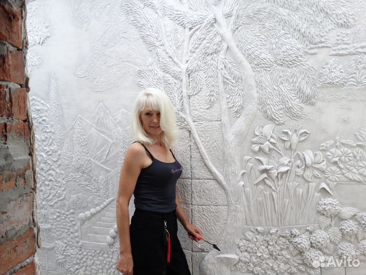 Барельеф, картины, панно