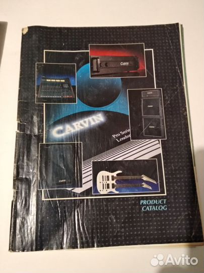 Каталог музыкальные инструменты 1990-х