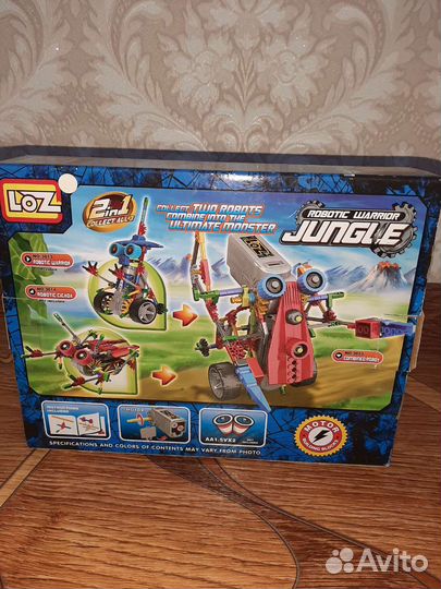 Конструктор robot warrior jungle