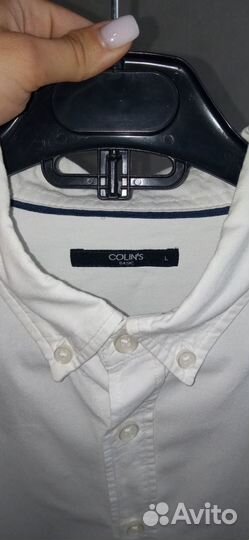 Рубашка мужская colins Colin's slim fit размер L