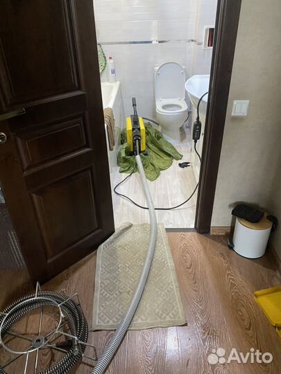 Прочистка канализации / устранение засоров