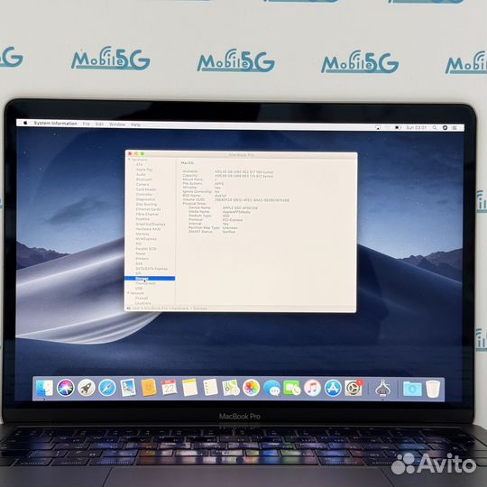 Apple macbook pro 13 2018