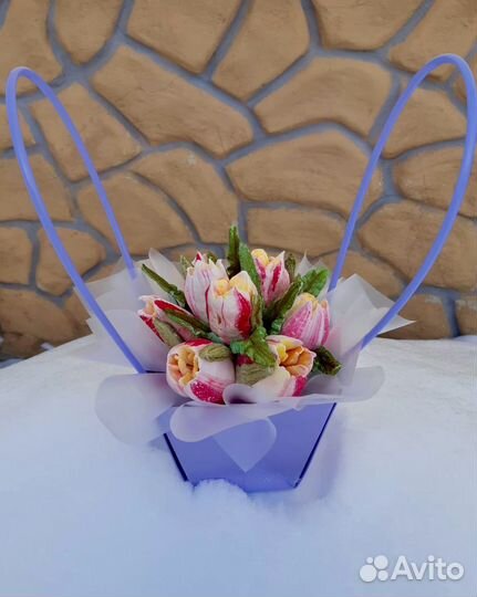 Зефир ручной работы,букеты из зефира