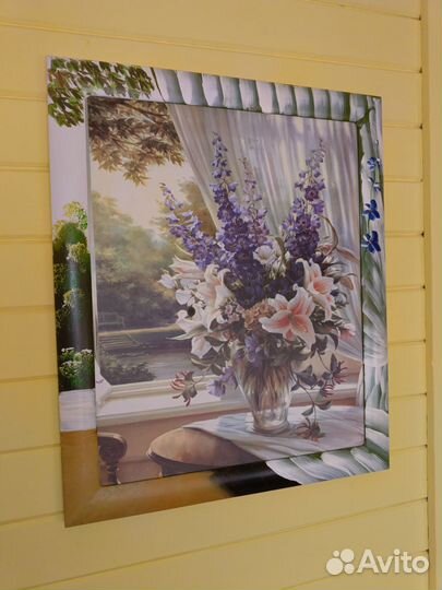 Интерьерные картины с букетами цветов