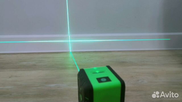 Новый лазерный уровень pracmanu, 2 зелёные линии