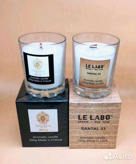 Парфюмерная свеча Le Labo Santal 33 250 ml