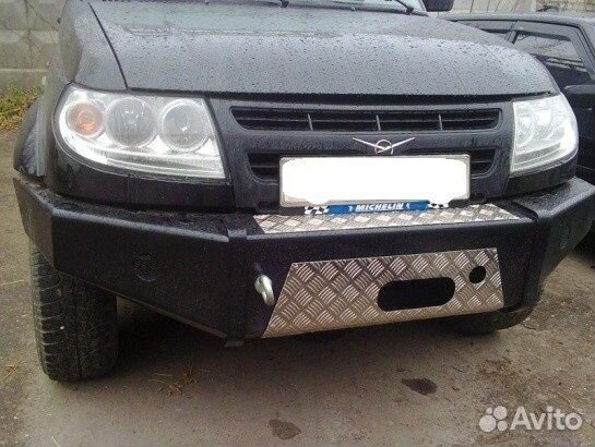 Передний бампер Партизан УАЗ Патриот Пикап Карго