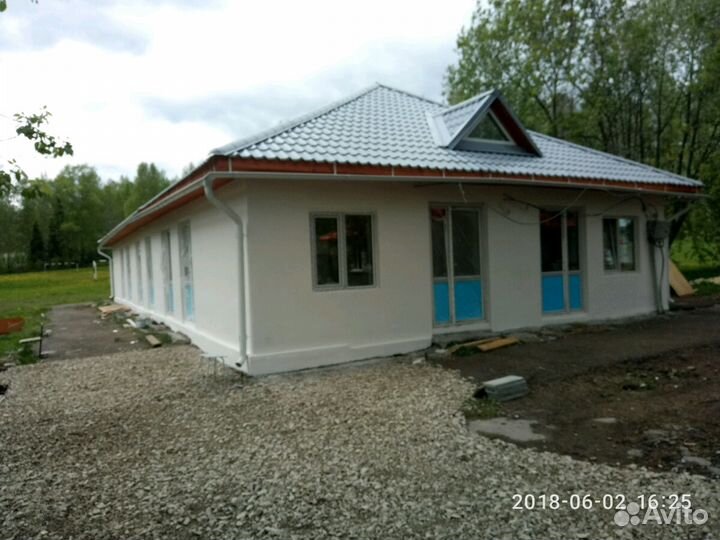 Фасадные, кровельные работы