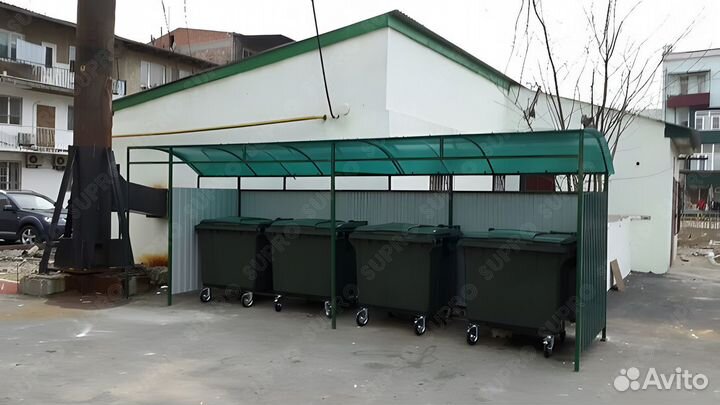 Пластиковый контейнер 770л Ш4236