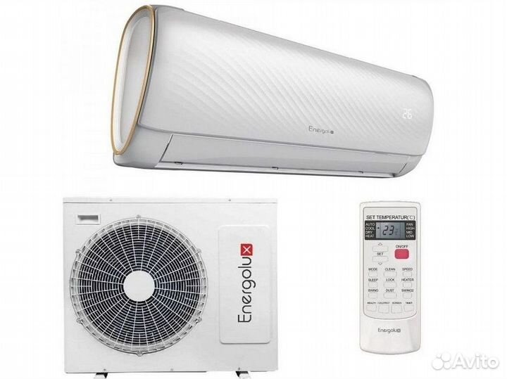 Сплит система с установкой