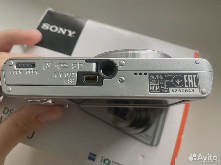 Sony cyber shot dsc w830