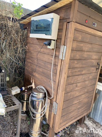 Коптильня холодного и горячего копчения