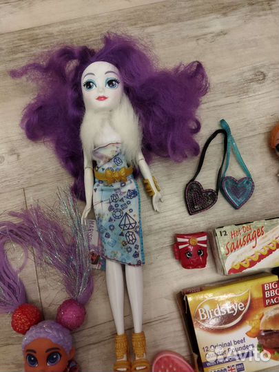 Детские игрушки пакетом для девочки