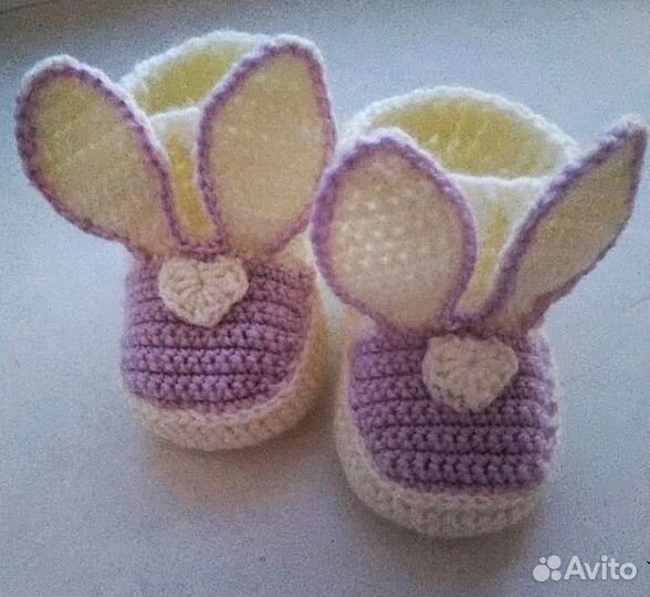 Пинетки вязаные