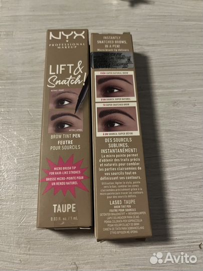 NYX Lift N Snatch Brow Tint Pen. Лайнер для бровей
