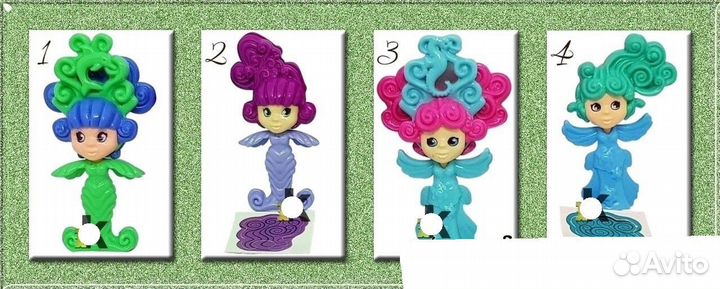 Киндер сюрприз Феечки-русалки, серия