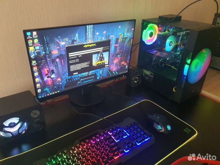 Мощный компьютер для работы и игр
