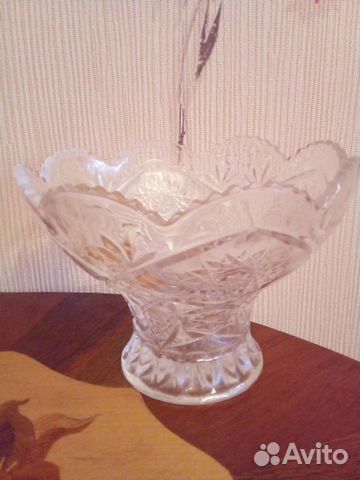 Хрустальная ваза СССР
