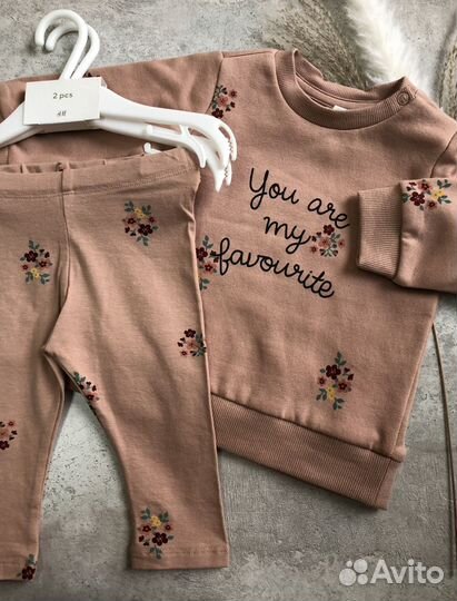 Костюм hm 68,74 новый