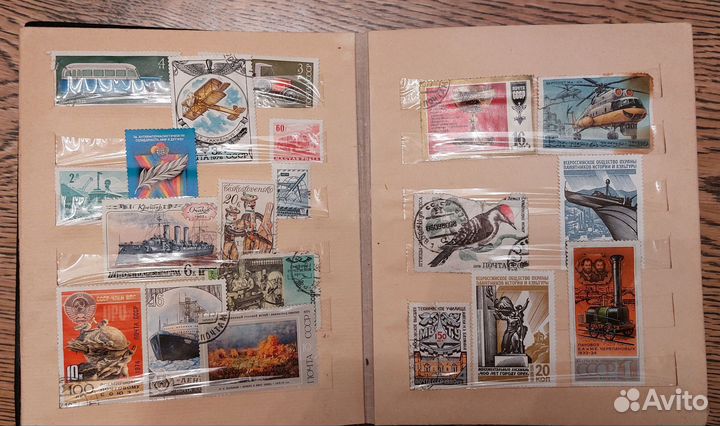 Колекция почтовых марок разных стран