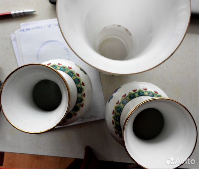 Фарфоровые вазы Китай, начало 20 века