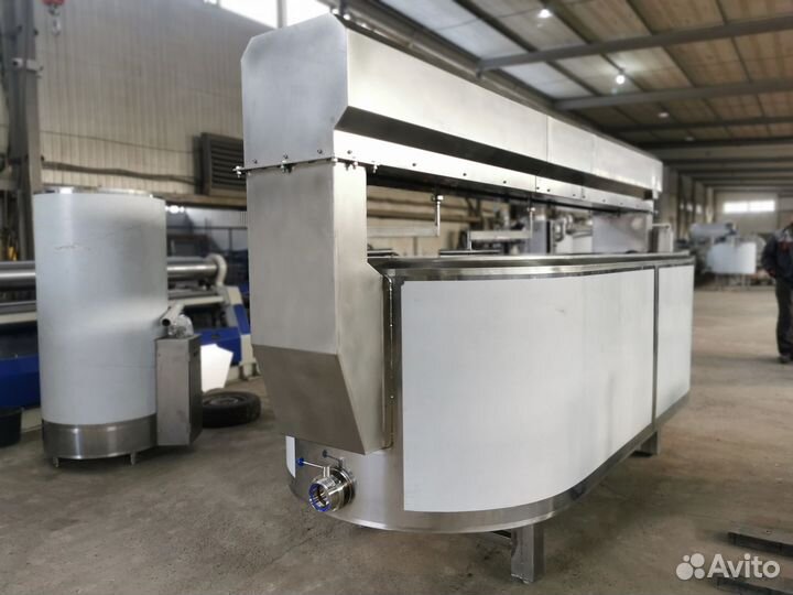 Сыродельная ванна с передвижными мешалками Лира