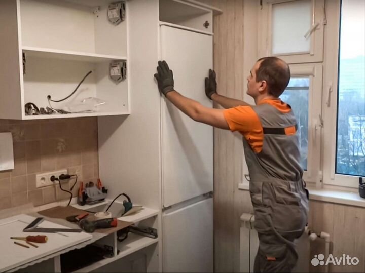 Сборка и установка кухни. Сборка мебели